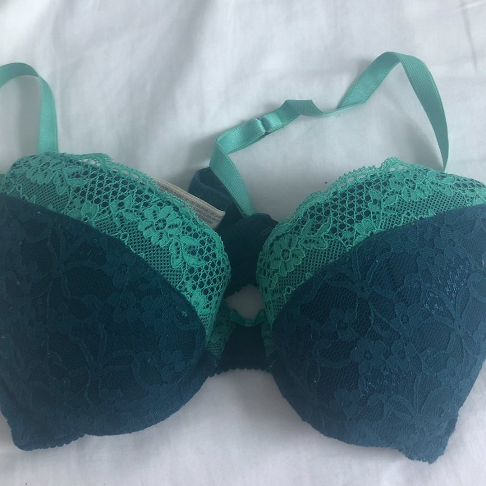 Aerie teal/ mint bra